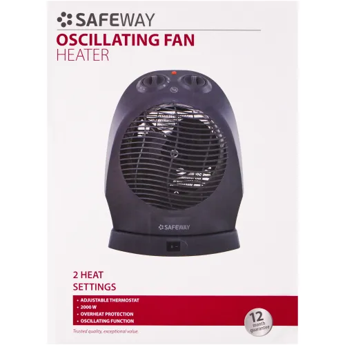 Safeway Fan Heater 1000W/2000W