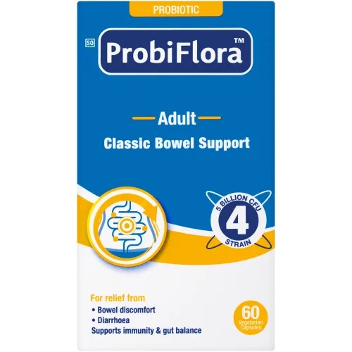 ProbiFlora Adult 4 Strain Probiotic 60 VegeCaps