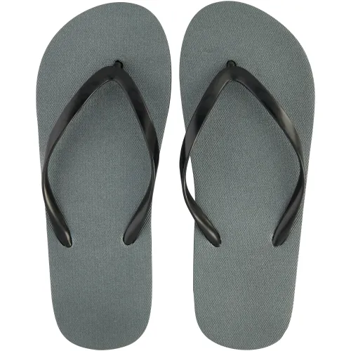 Clicks Flip-Flops Black Size 7