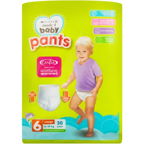 Made 4 Baby Pants Size 6 Extra Large 30s