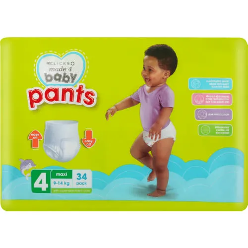 Made 4 Baby Pants Size 4 Maxi 34s