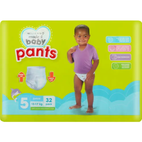 Made 4 Baby Pants Size 5 Junior 32s