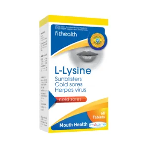 Fithealth L-Lysine Tablets 60 Tablets