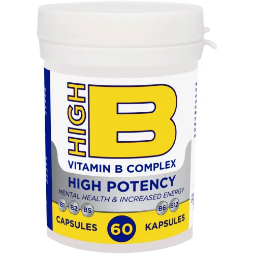 Hight Potency Vitamin B 60 Capsules