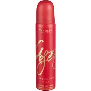 Yardley Gorgeous in Love Perfumed Body Spray 90ml