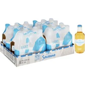Savanna Light  24 x 330ml NRB