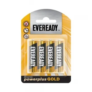 Eveready Power Plus Gold  AA 4 Pack