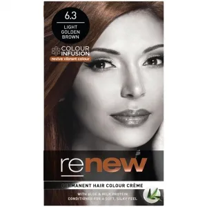 Renew 6.3light Golden Brown Permanent Hair Colour 50ml