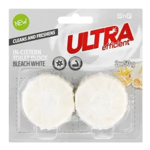PnP Ultra In Cistern White Block Bleach 2s