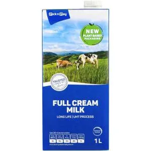 PnP UHT Full Cream Milk 1L