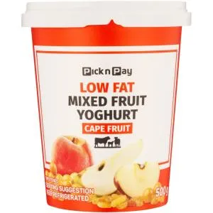 PnP Low Fat Cape Fruit Yoghurt 500g