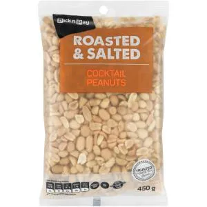 PnP Salted Cocktail Peanuts 450g