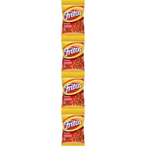 Simba Fritos Tomato Strip Corn Chips 4 x 25g