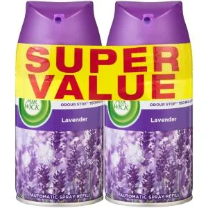 Airwick Lavender Freshmatic Refill Value Pack 250ml 2s