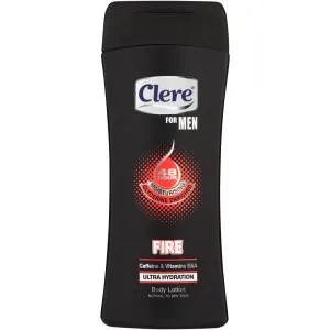 Clere Men Body Lotion Fire 400ml