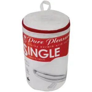 Pure Pleasure Single Non Fitted Electric Blanket
