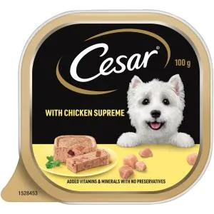 Cesar Chicken Supreme Dog Food 100g