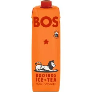 BOS Peach Flavoured Ice Tea 1L