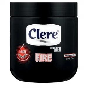 Clere Men Body Cream Fire 450ml