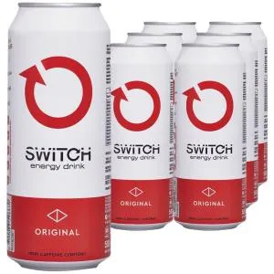 Switch Premium Energy Drink 6 x 500ml