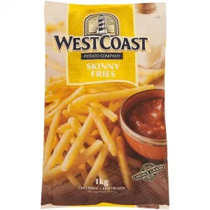 West Coast Skinny Fries 1kg