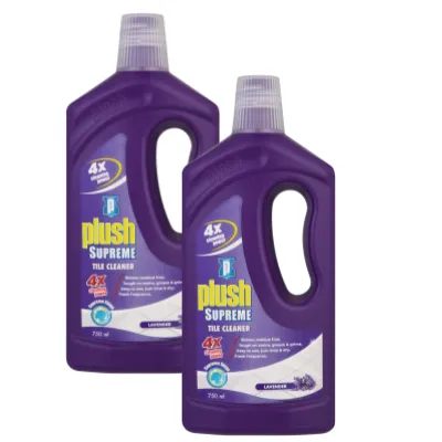 2 x Plush Lavender Tile Cleaner 750ml