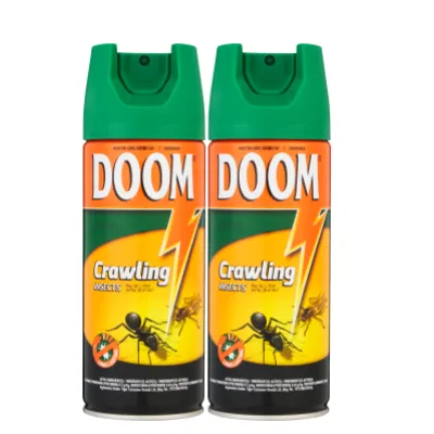 2 x Doom Defend Insecticide 300ml