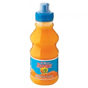 Clover Tropika Mango &amp; Peach Flavoured Dairy Blend 330ml