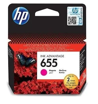 HP Printer Ink - HP 655 Ink Cartridge Original Magenta Toner