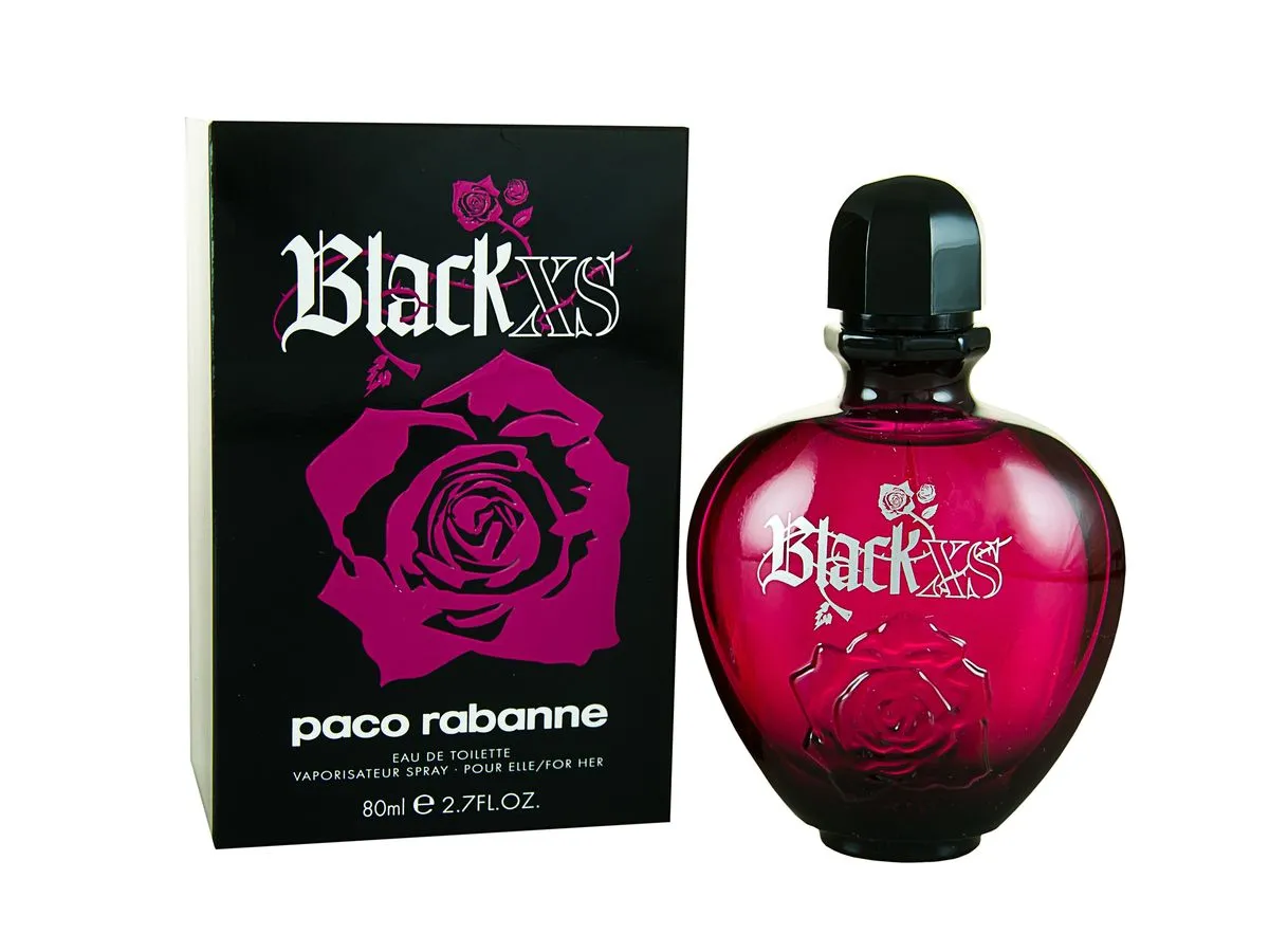 Paco Rabanne X/S Black Eau De Toilette 80ml for Her (Spray) (Parallel Import)