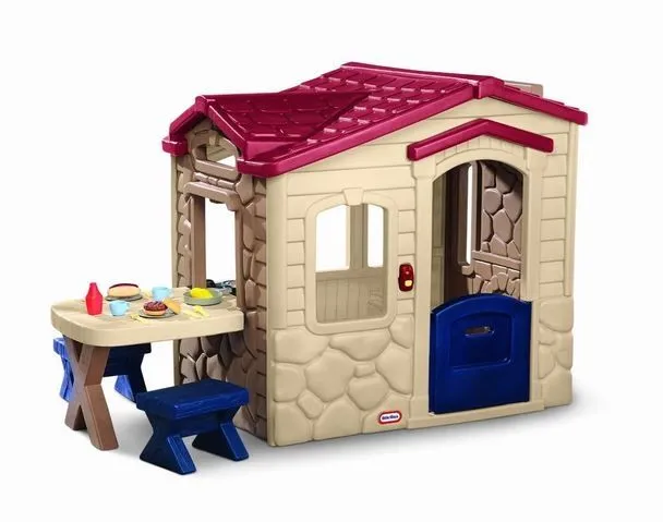 Little Tikes Picnic On The Patio Playhouse - Natural