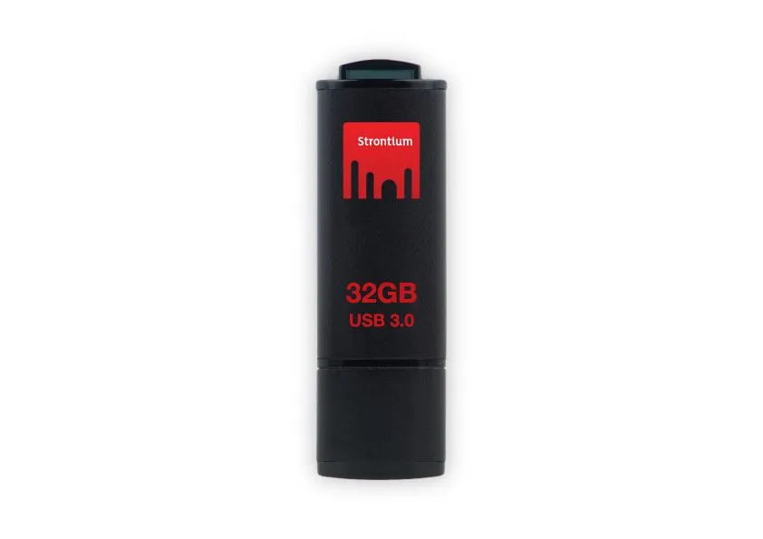 Strontium 32GB Jet USB 3.0 -  Black