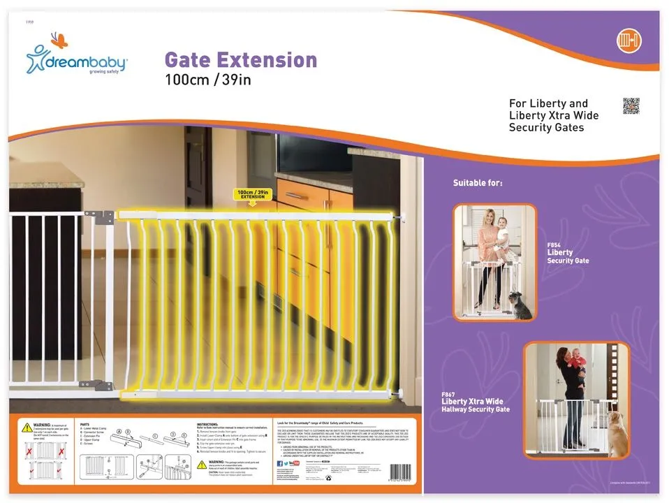 Dreambaby - 1m Gate Extension - F1959