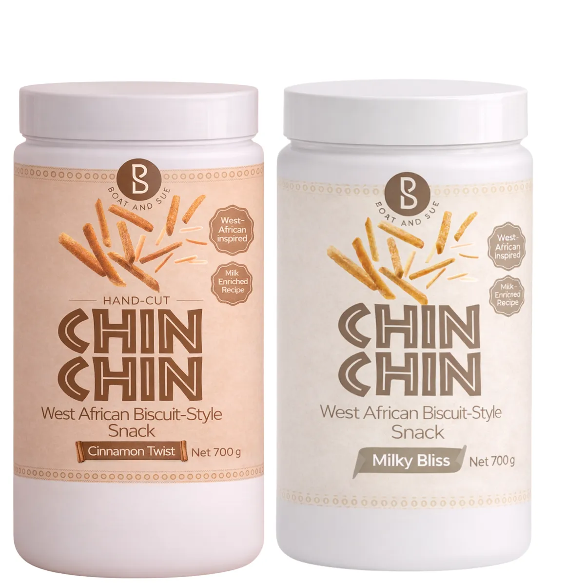Boat & Sue Chin Chin Signature Duo Tub Set 2 x 700g