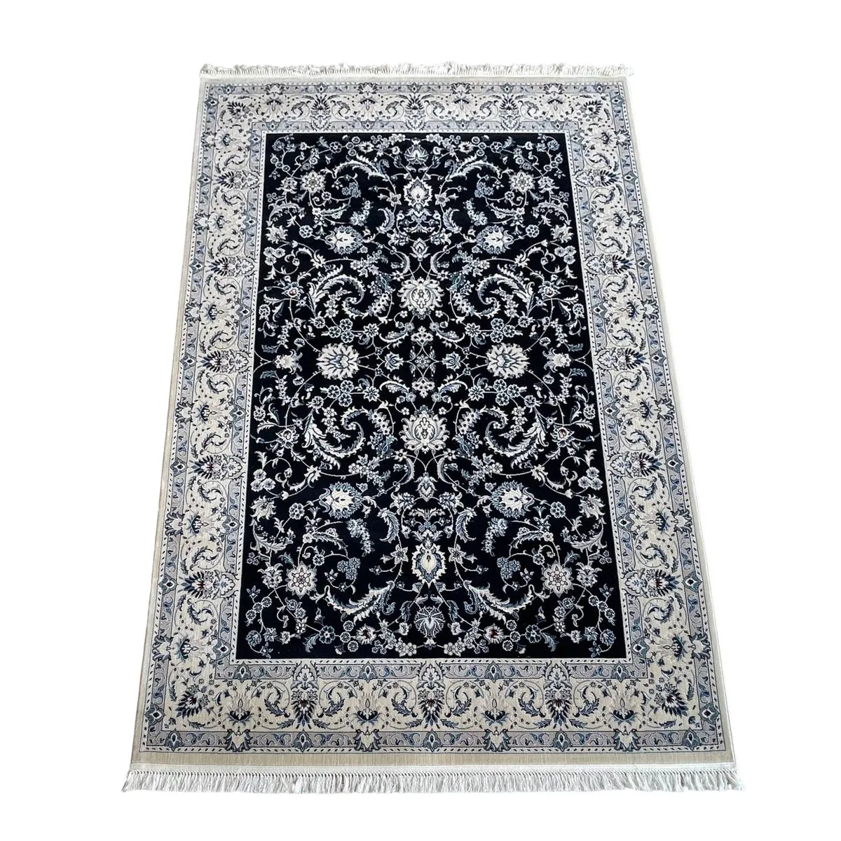 Royal Rugs Fine Nain Area Rug - 290 x 200 cm - Navy
