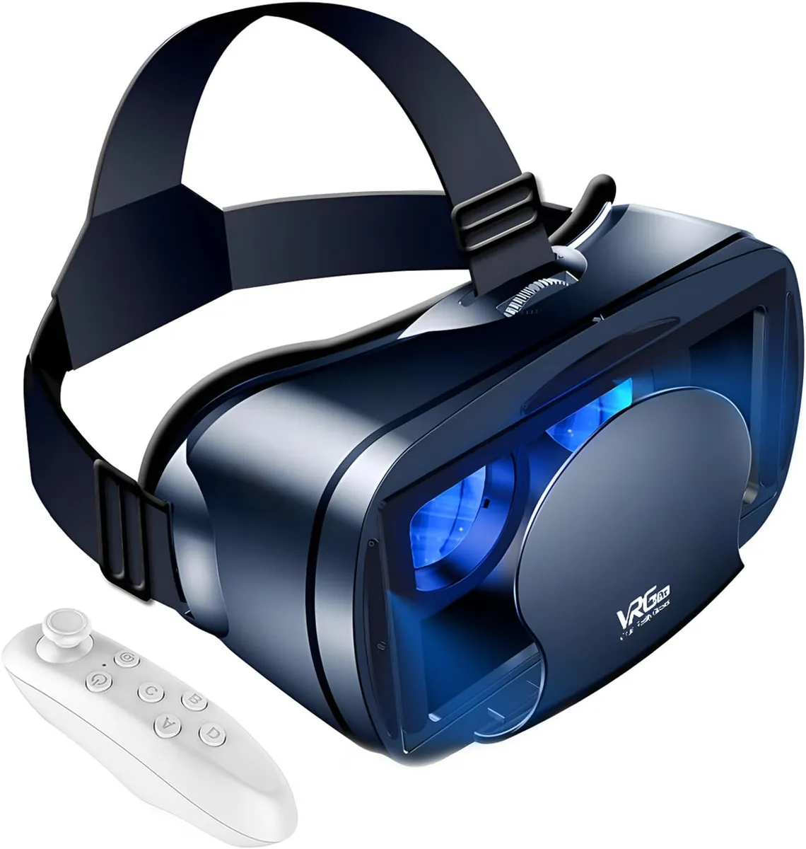 Sumvov 3D VR Headset For 5.0-7.0 Inch Phones With Controller
