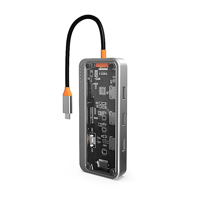 USB C Hub with 4K HDMI PD 100W - Compatible with MacBook M2/M1 & PC