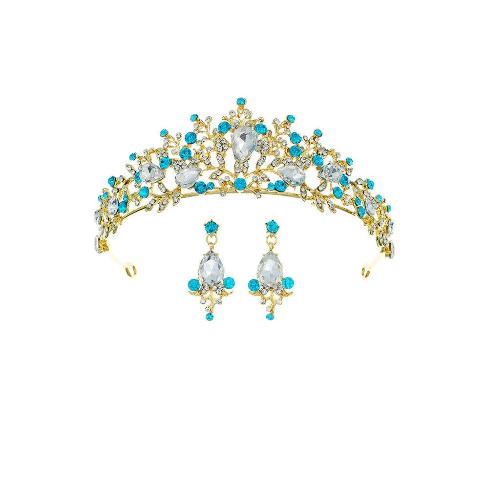 Tiara Earrings, Necklaces, Jewelry, And Crown Covers - Green