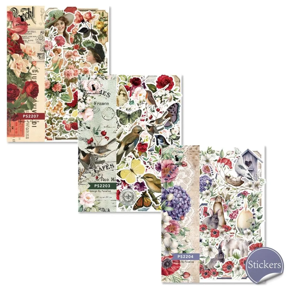 Craft Decorative Scrapbooking Set of 3 1(2 Inch) Sticker Books - Magical