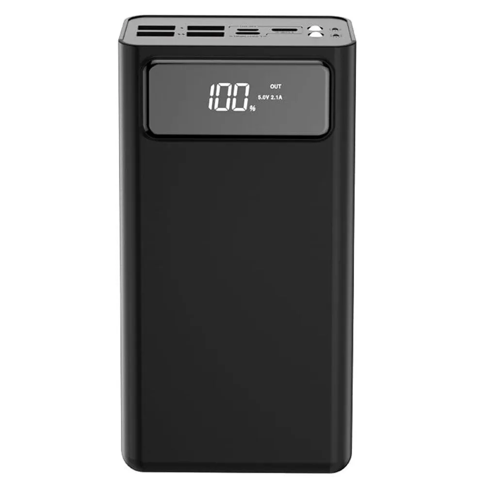 50000mAh Super Fast Charging Power Bank- BT - Black