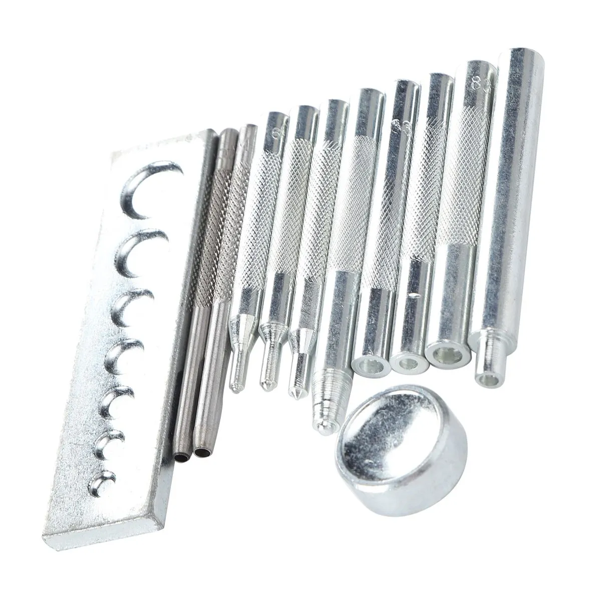 Stainless Steel Punch Base for Snap Button Install Tool