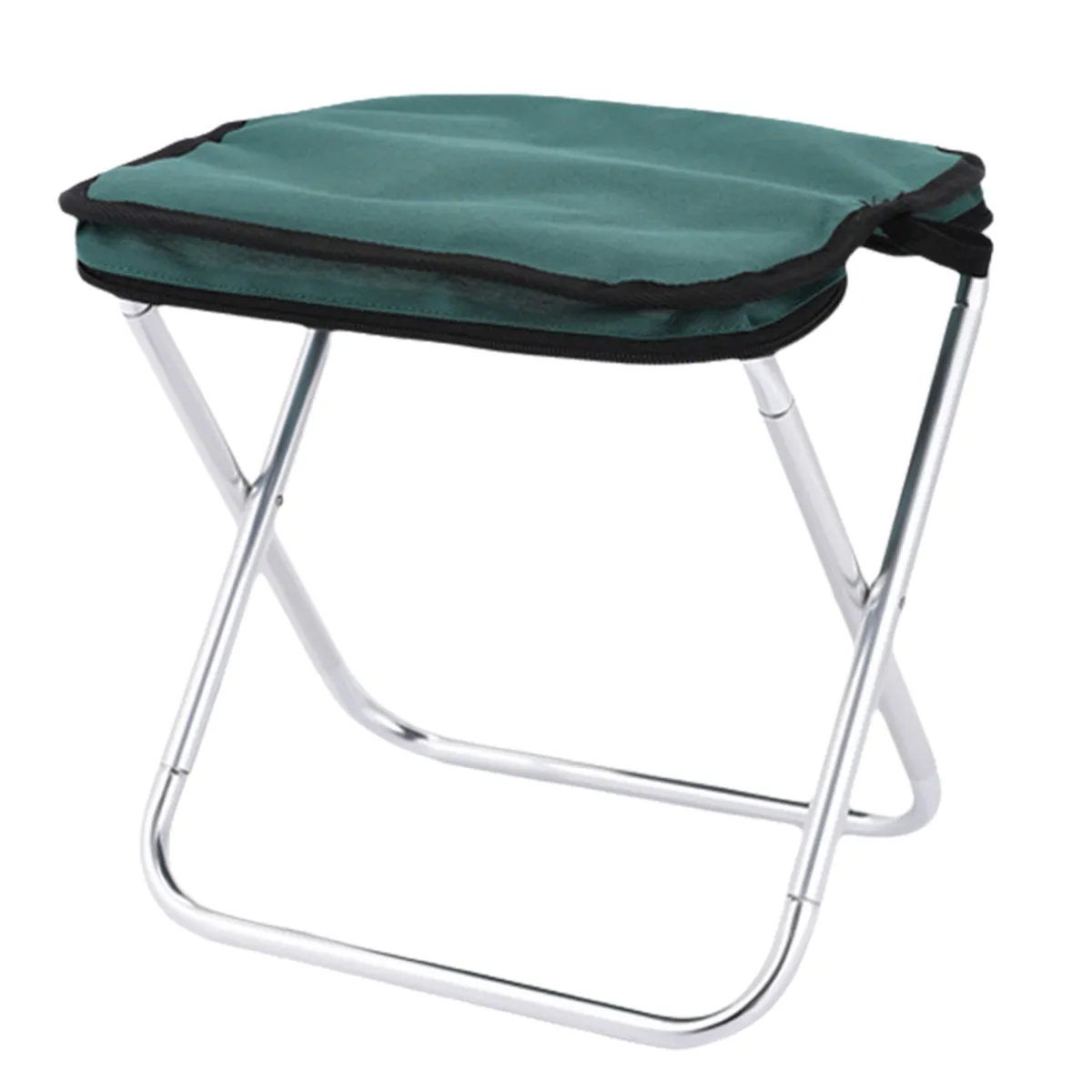 Outdoor Camping Stool Folding Fishing Chair Mini Portable Seat Green