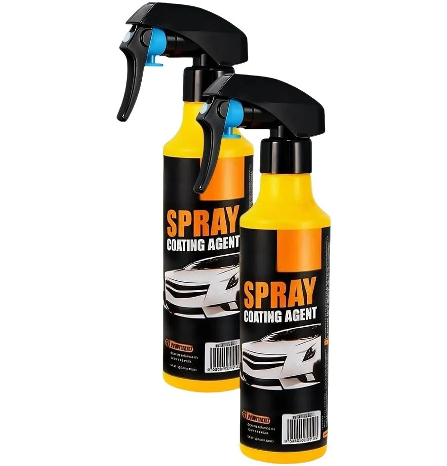 2-Pack Hydrophobic Ceramic Car Coating Spray - High Gloss Protection
