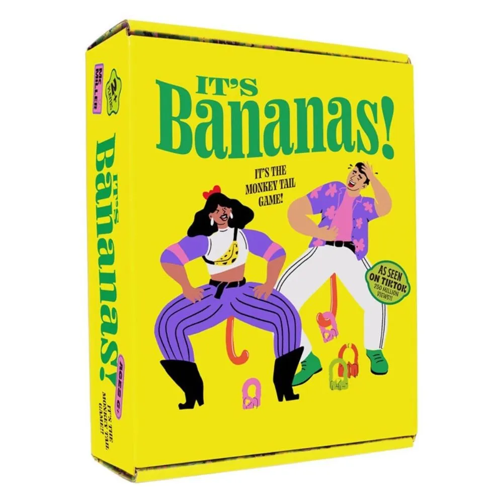 It's Bananas! The Monkey Tail Game - Funny Family & Party Game