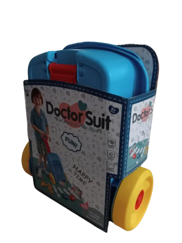 Doctor Suit - Doctor Set Play Suitcase with Accessories