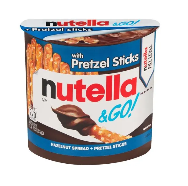 Nutella & GO Pretzel Sticks with Hazelnut Spread Snack