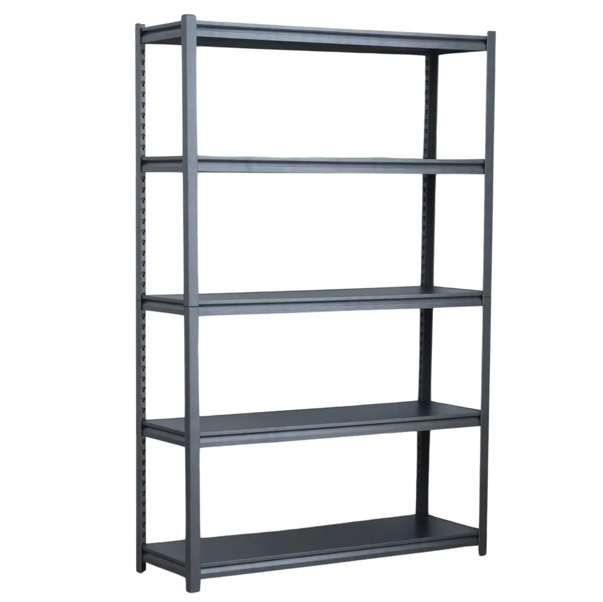 Gorilla Shelving - 120 x 40 x 180cm - 5 Tier Shelf Rack for Storage - Charcoal