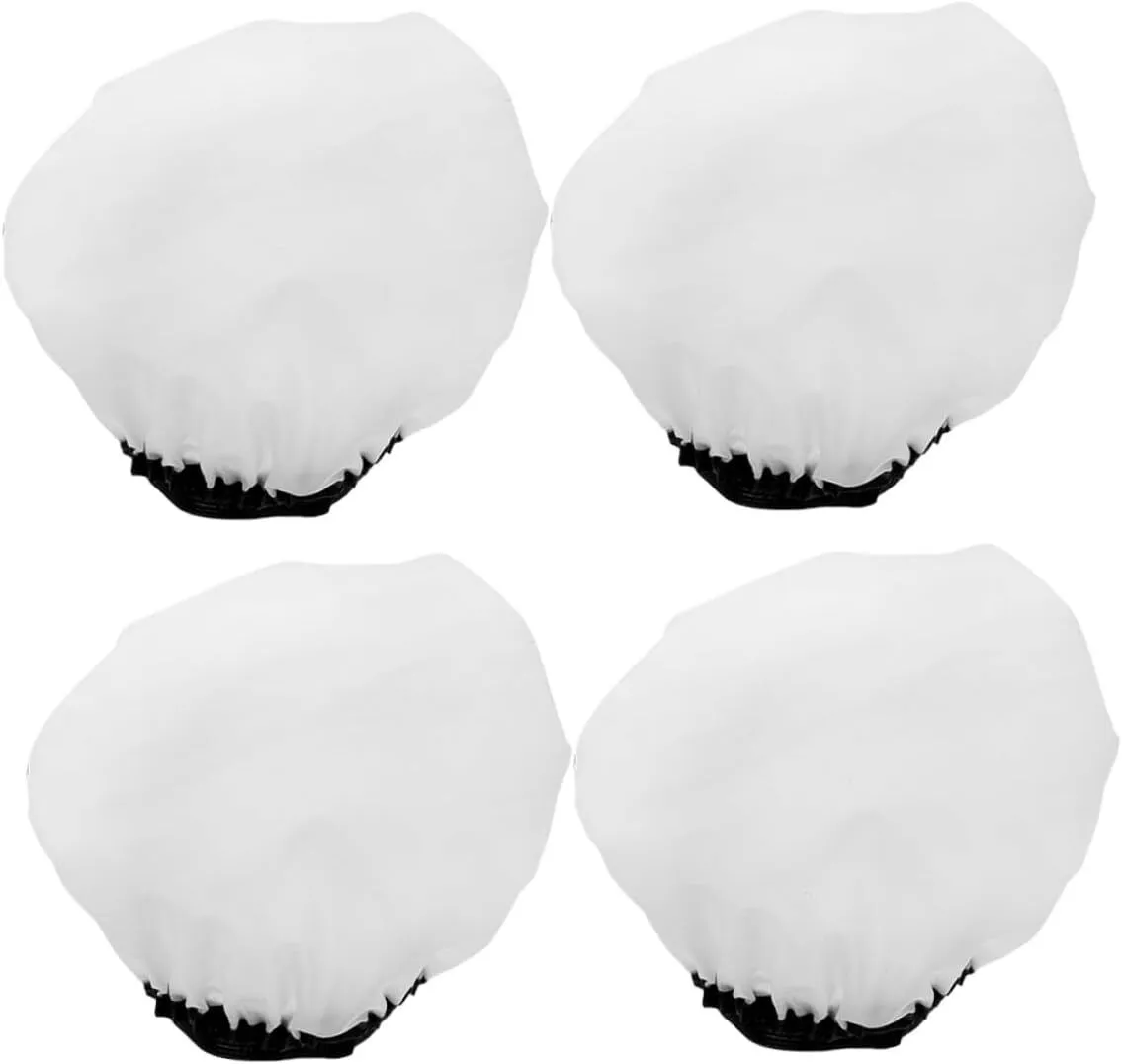 4 Pieces Cloth Diffuser Sock Covers for Strobe Lights Monolight Reflectors