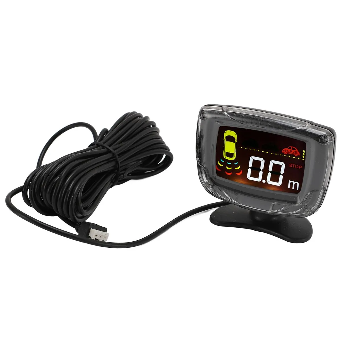 Reverse Radar, 4 Sensors, LCD Display, Black