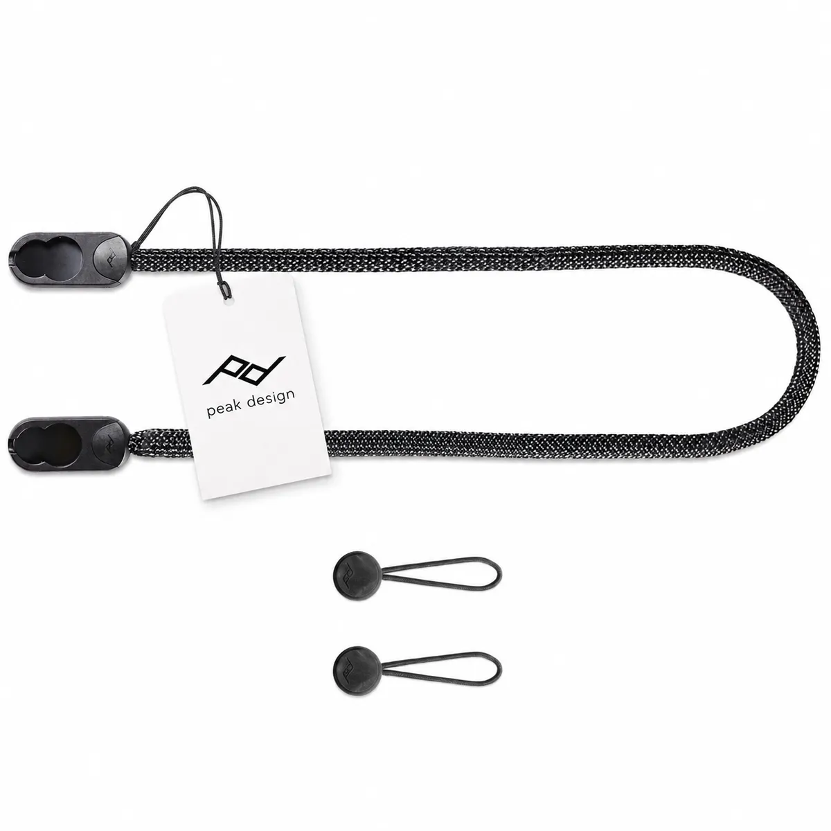 Peak Design Form Rope Neck Camera Strap Black with Anchor Link System